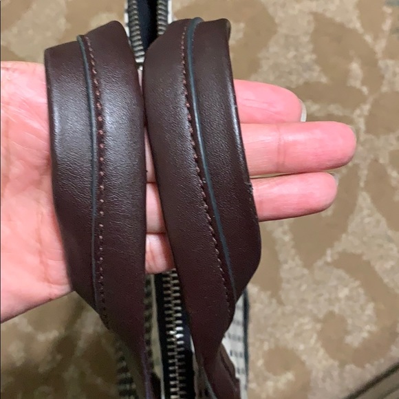 Fossil Canvas Crossbody Bag Polkadot - Picture 9 of 11